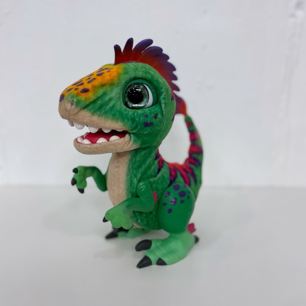 FurReal Friends Munchin' Rex Electronic Animatronic Dinosaur Sound &Motion WORKS